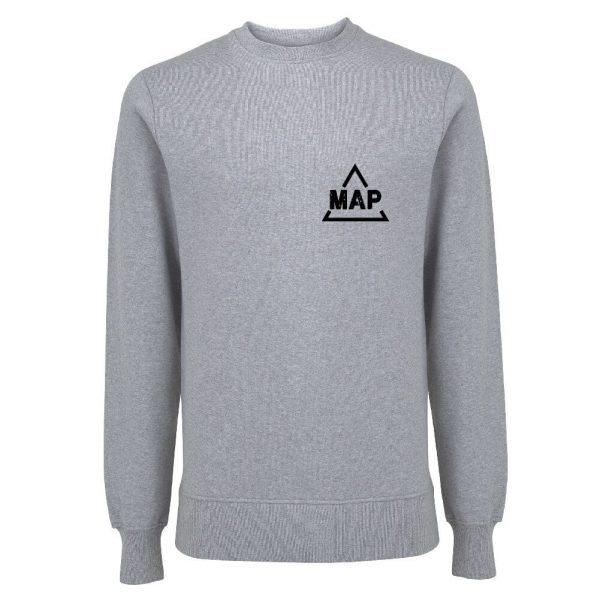 MAP sweatshirt (grey) - Image 2