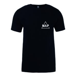 MAP t-shirt (black)