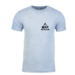 MAP t-shirt (grey)