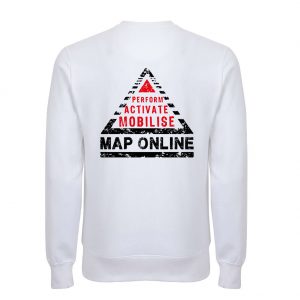 MAP sweatshirt (white)