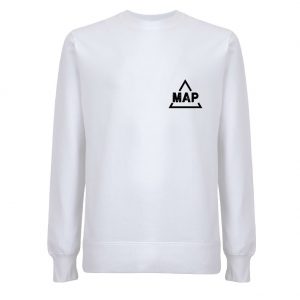 MAP sweatshirt (white)