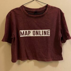MAP acid wash t-shirt (Women's)