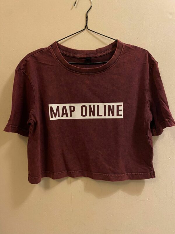 MAP acid wash t-shirt (Women's)